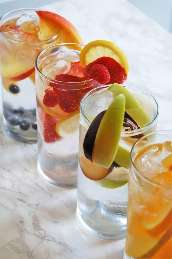 Juice Alternatives and Fruit Infused Water