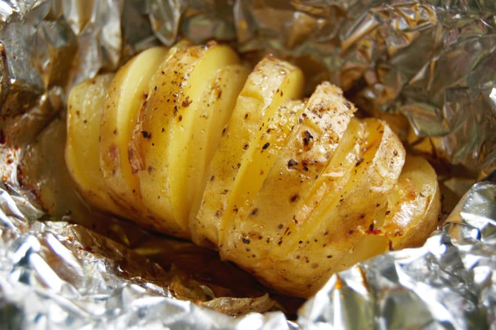 Grilled Hasselback