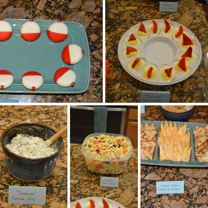 This cute first birthday party fish theme made an excellent celebration for my nephew! See our "the big one" themed food that we kept fun and easy!