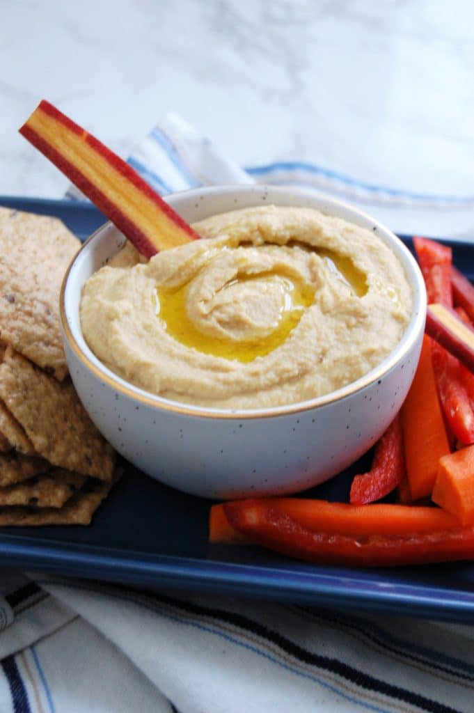 Lemon Ginger Hummus Recipe (plus a look at the research on whether beans are actually good for us)