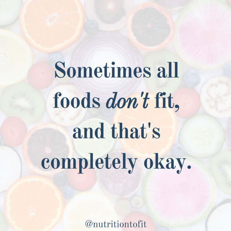 Food Sensitivities & Allergies: It’s Okay When All Foods Don’t Fit