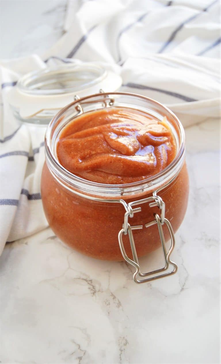 Salted Caramel Honeycrisp Apple Butter