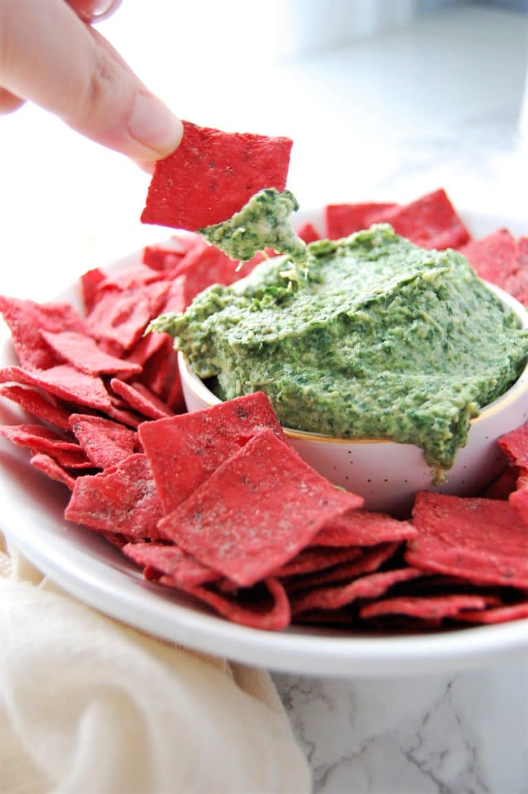 3Ingredient Spinach Artichoke Dip Nutrition to Fit Lindsey Janeiro