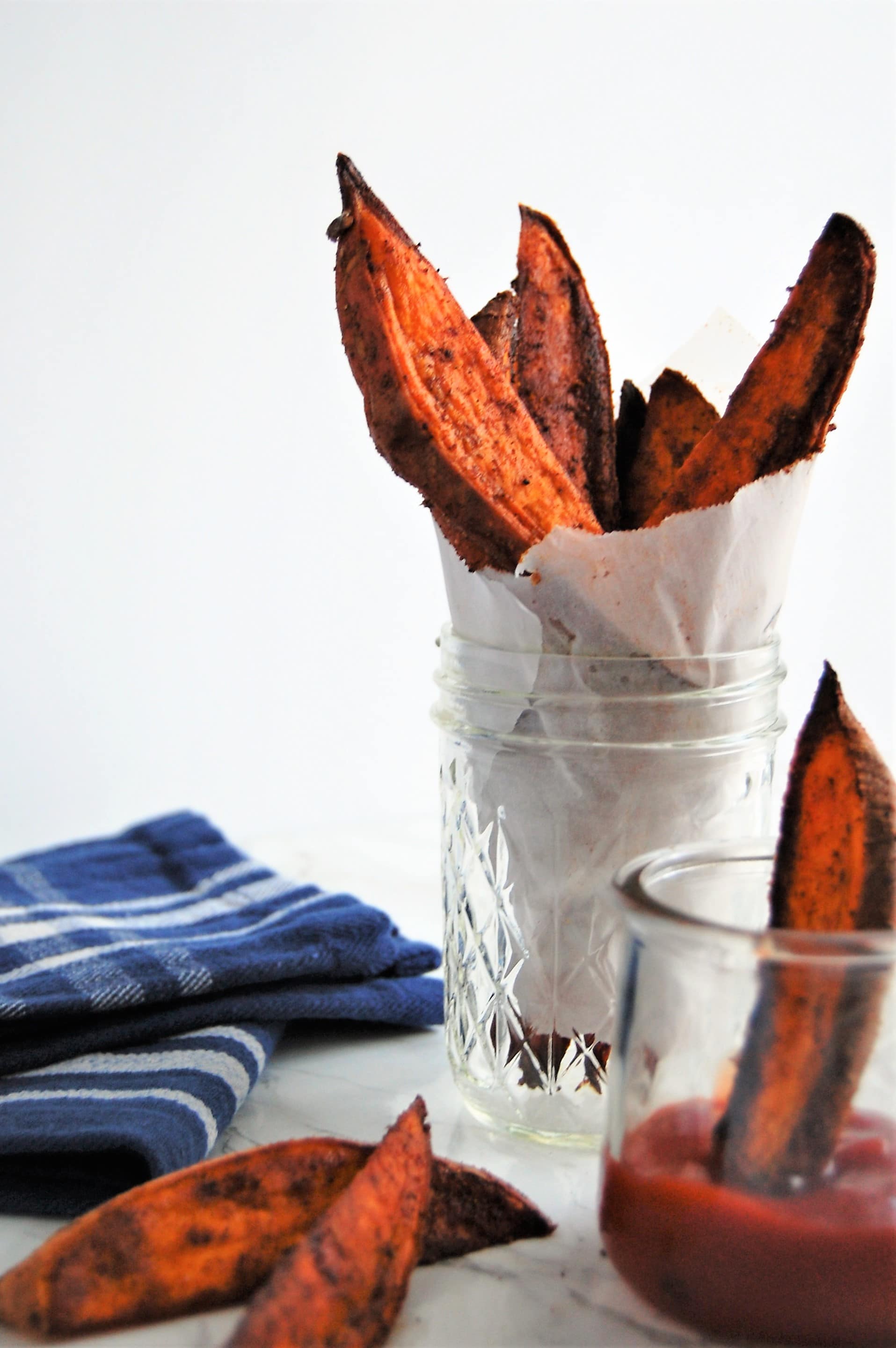 Baked Spiced Sweet Potato Wedges are a super flavorful side thanks to the best sweet potato spice blend! They're a versatile side dish and free of the top 8 most common food allergens.