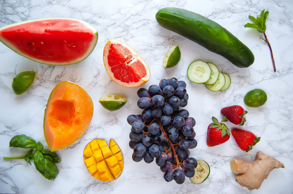 fresh fruit for how to make agua fresca