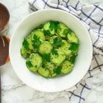 This creamy cucumber salad is a simple salad recipe that gets its creamy dressing from a heart-healthy source: avocados! Perfect for summer, it's hydrating, cooling, full of monounsaturated fatty acids, fiber, and antioxidants.