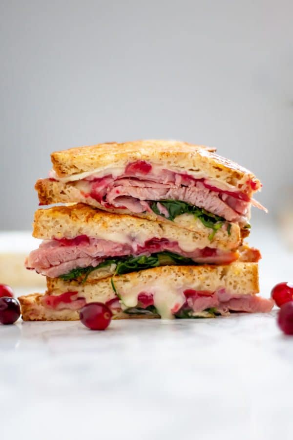 All the flavors and textures combine to make one incredibly satisfying sandwich with leftover holiday ham.