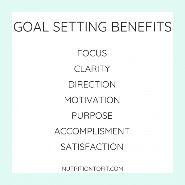 5 Benefits of Setting Goals – DAVRON