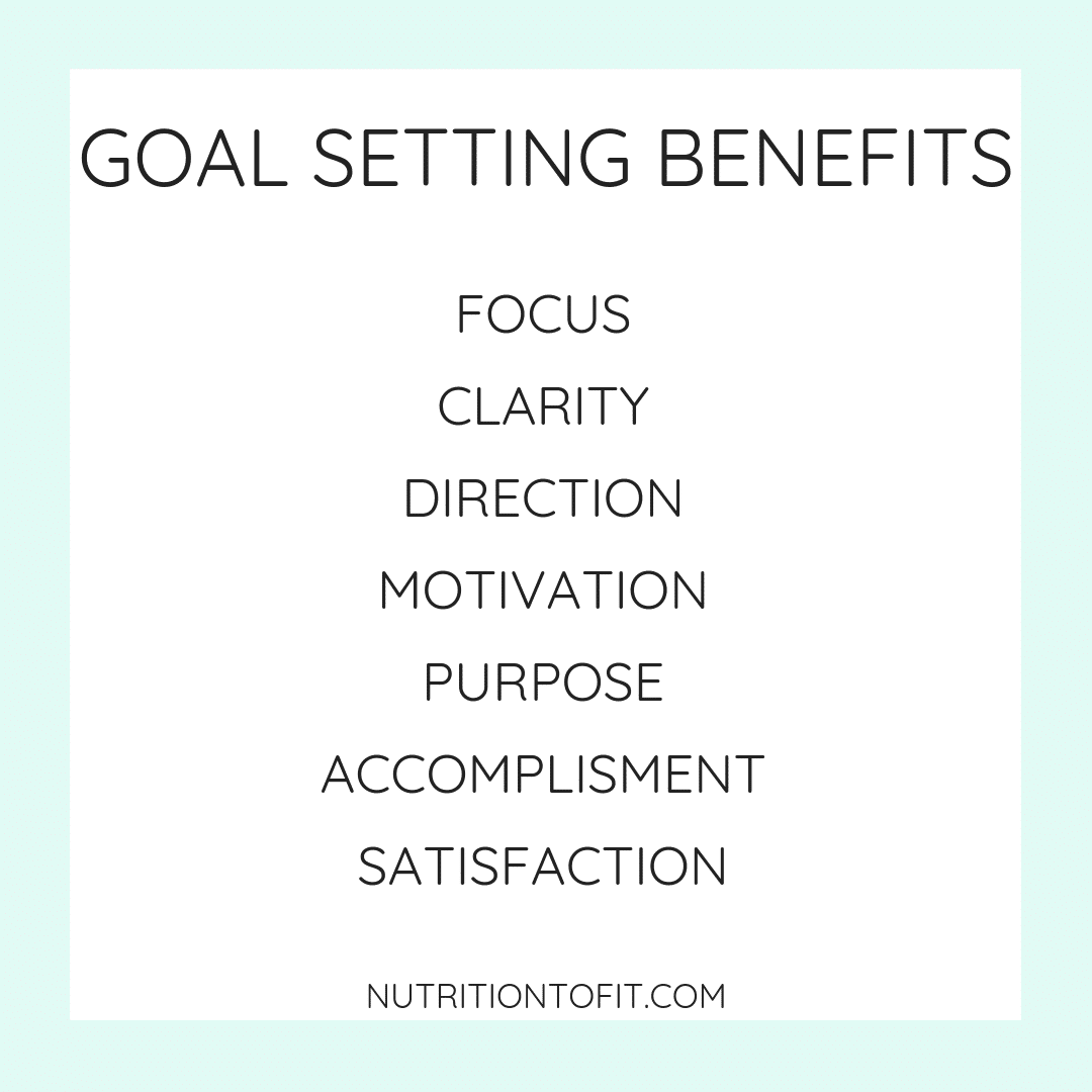 How to Set Goals Nutrition to Fit Lindsey Janeiro No Fuss