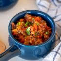 Beanless Chili with Beef and Vegetables