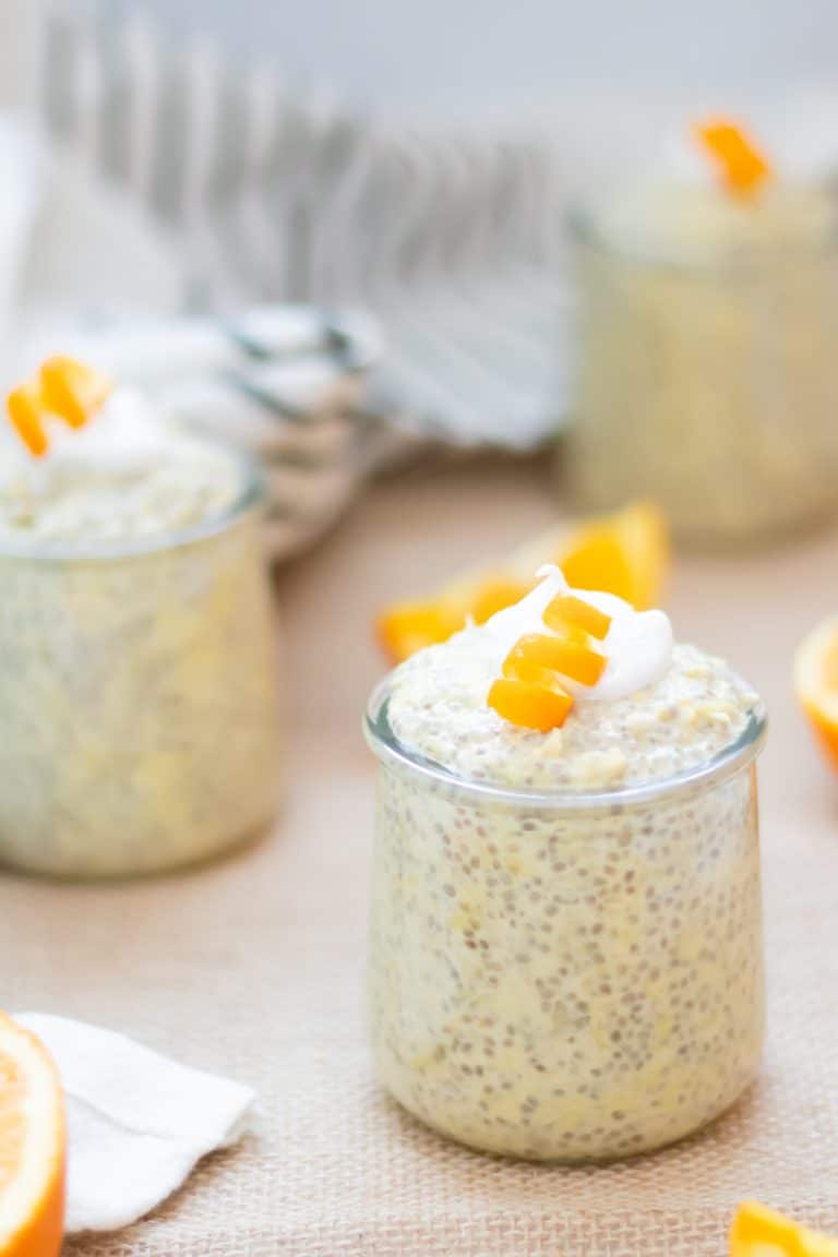 Orange Chia Pudding with Collagen