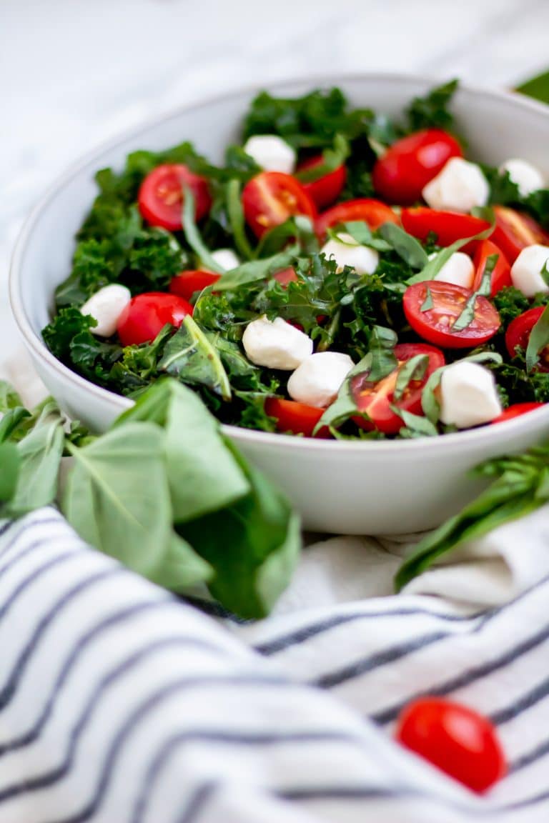 Kale Caprese Salad