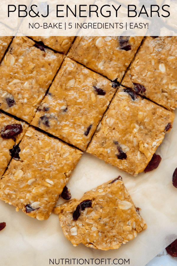 PB&J Energy Bars