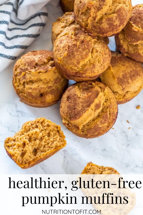 Healthier, Gluten-Free Pumpkin Muffins