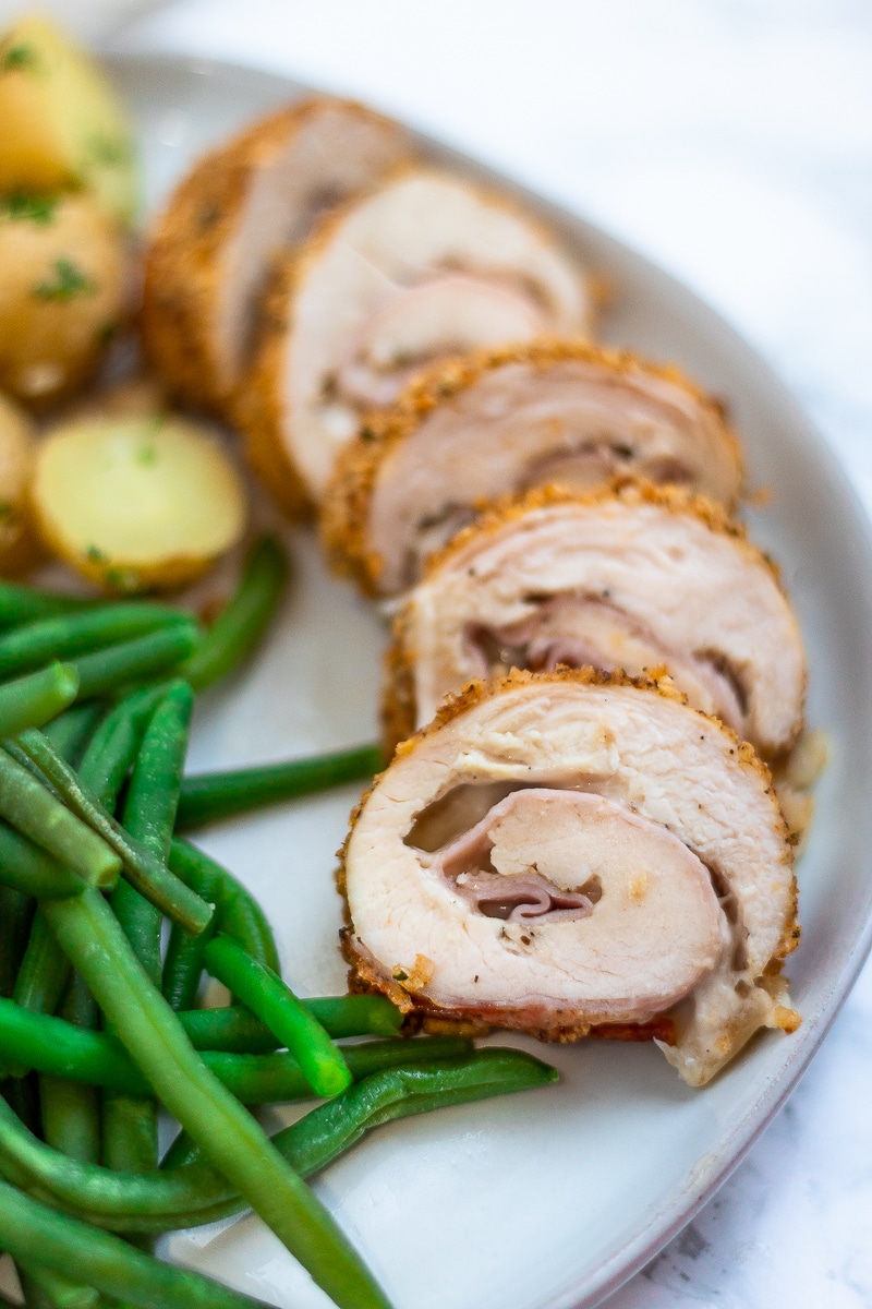 Healthy Chicken Cordon Bleu Nutrition To Fit