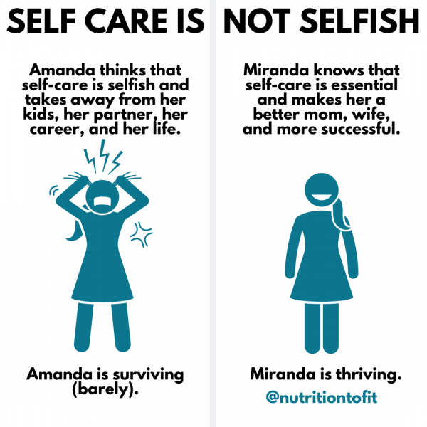 Self Care Is Not Selfish It S Essential For Busy Moms Nutrition To Fit