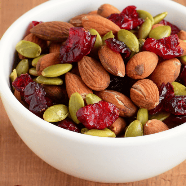 trail mix for quick healthy snacks