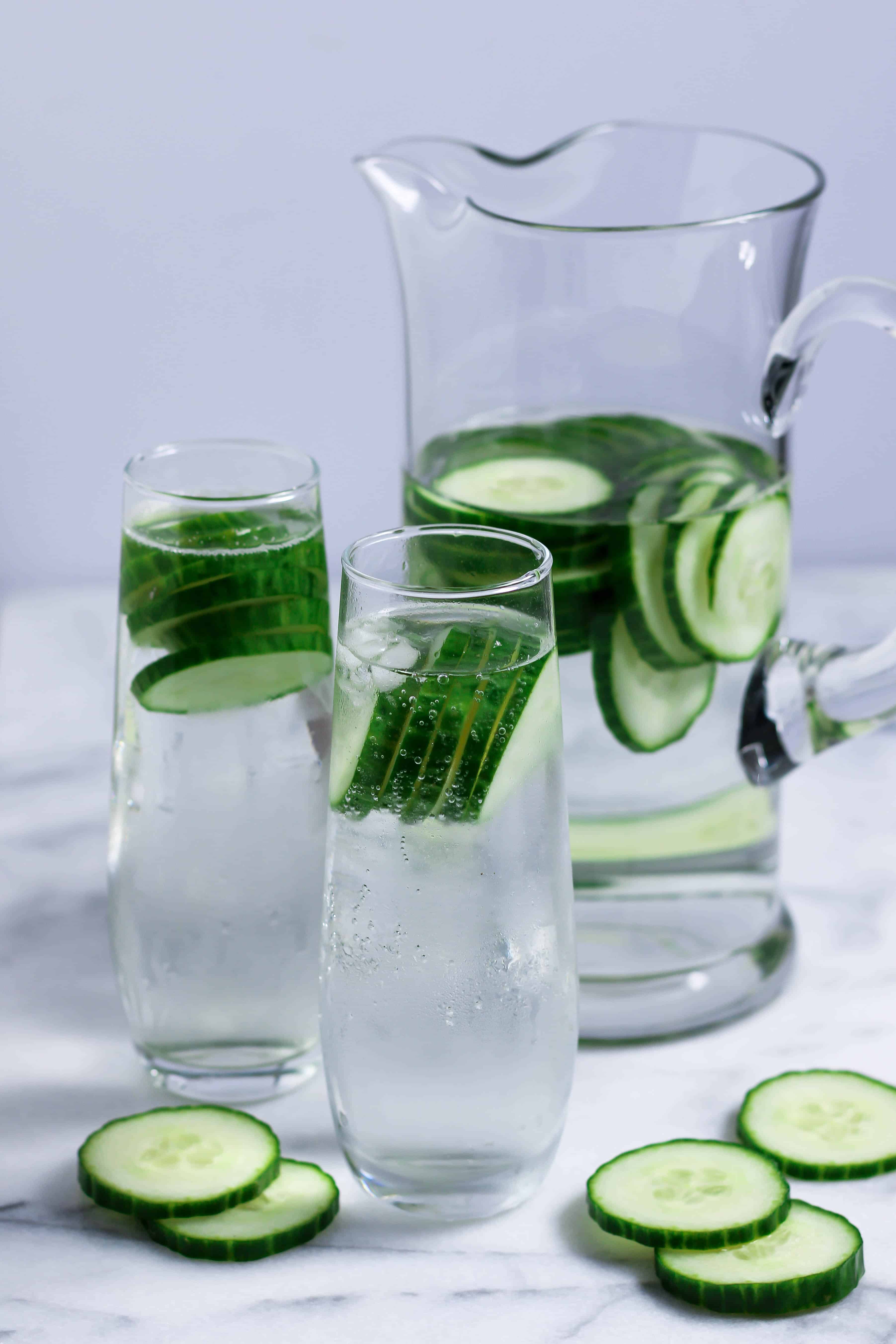 How to Make Cucumber Water and Other Flavored Waters