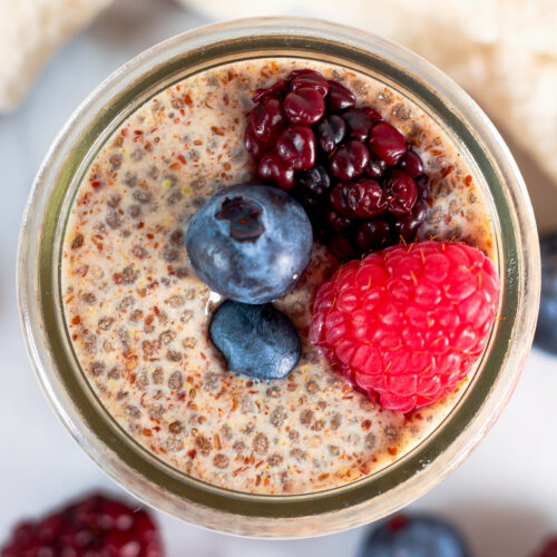 Chia and Flax Seed Pudding Nutrition to Fit Lindsey Janeiro No