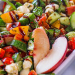 Nectarine Caprese Salad