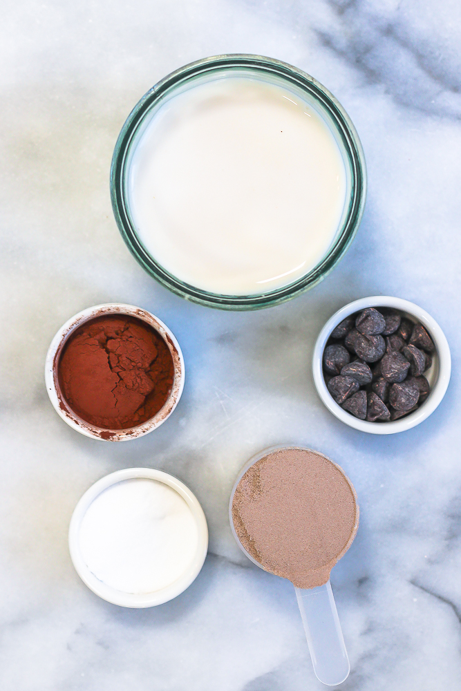 chocolate protein hot chocolate ingredients