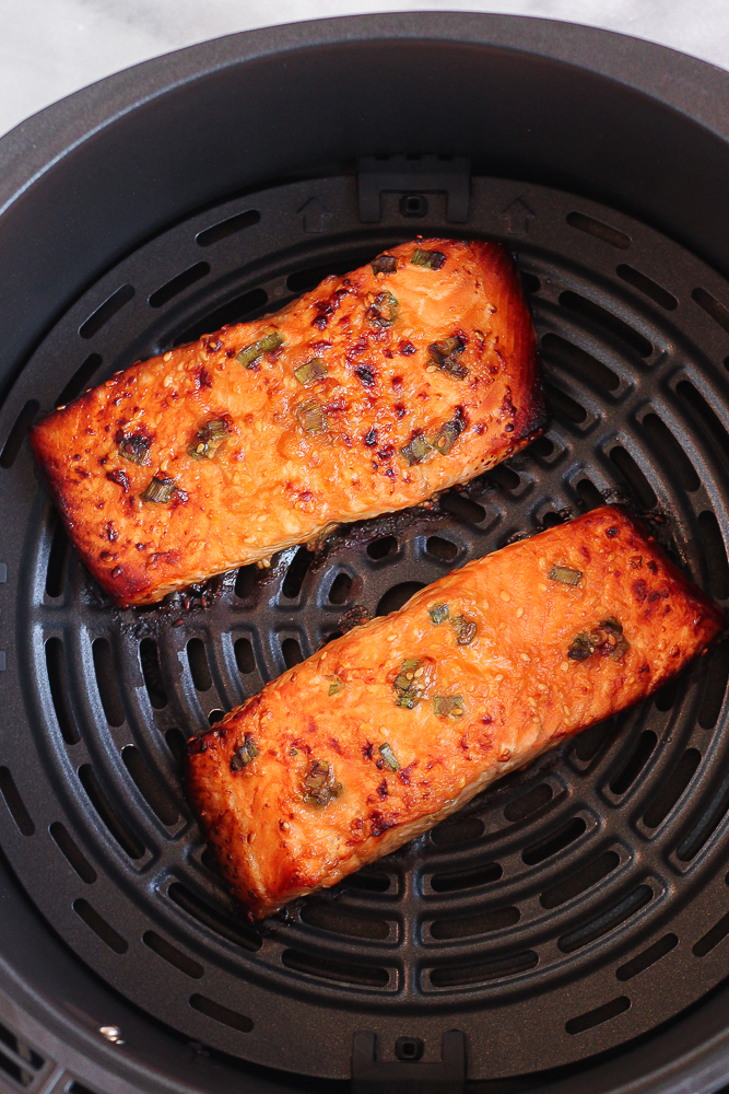 Air Fryer Miso Salmon - Nutrition to Fit | Lindsey Janeiro - Simple ...