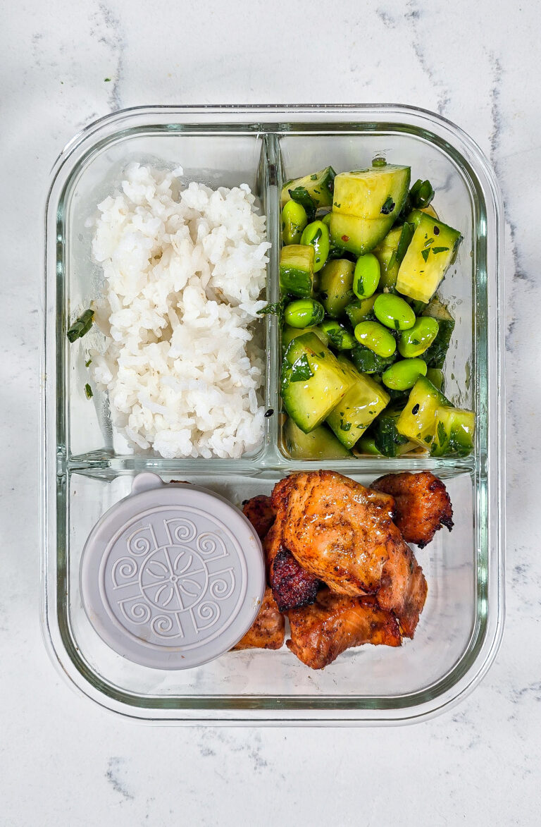 meal prep bang bang salmon
