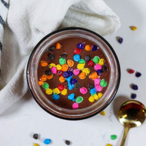 cosmic brownie overnight oats