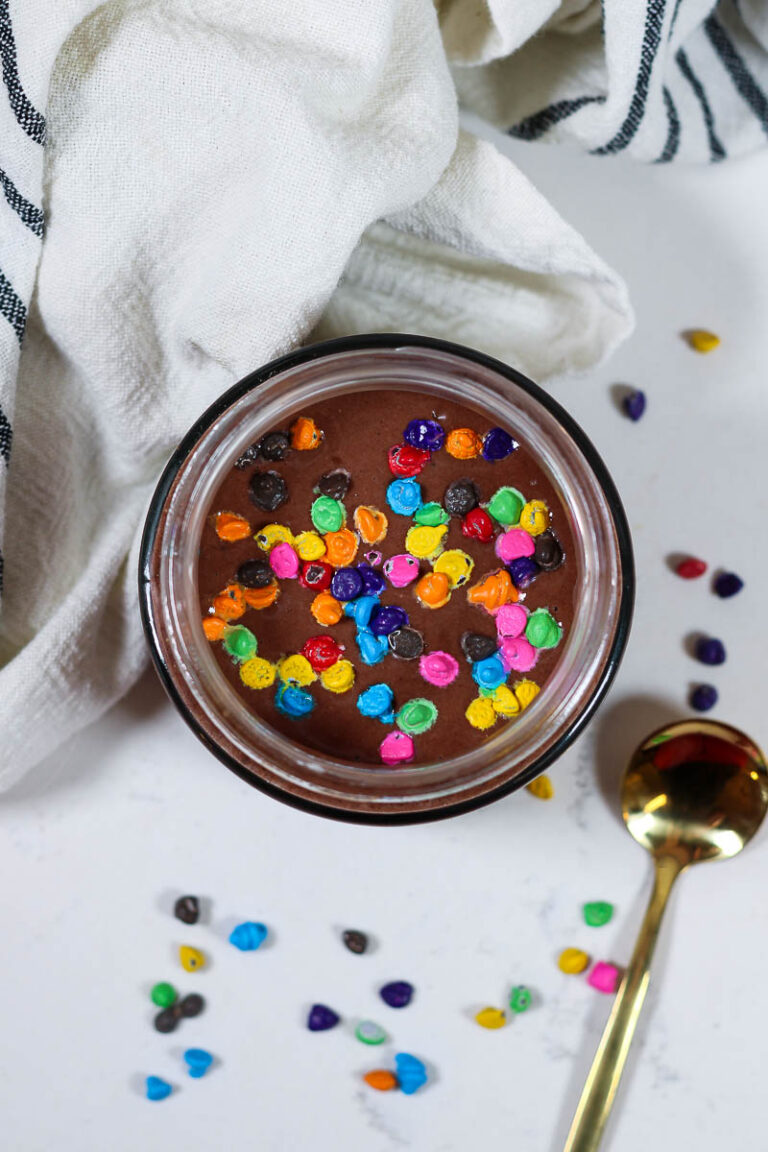 cosmic brownie overnight oats