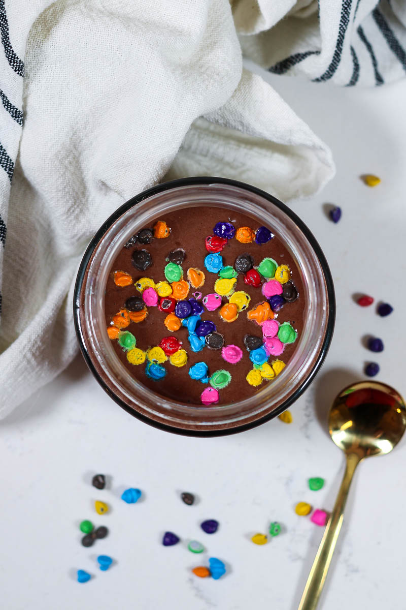 cosmic brownie overnight oats
