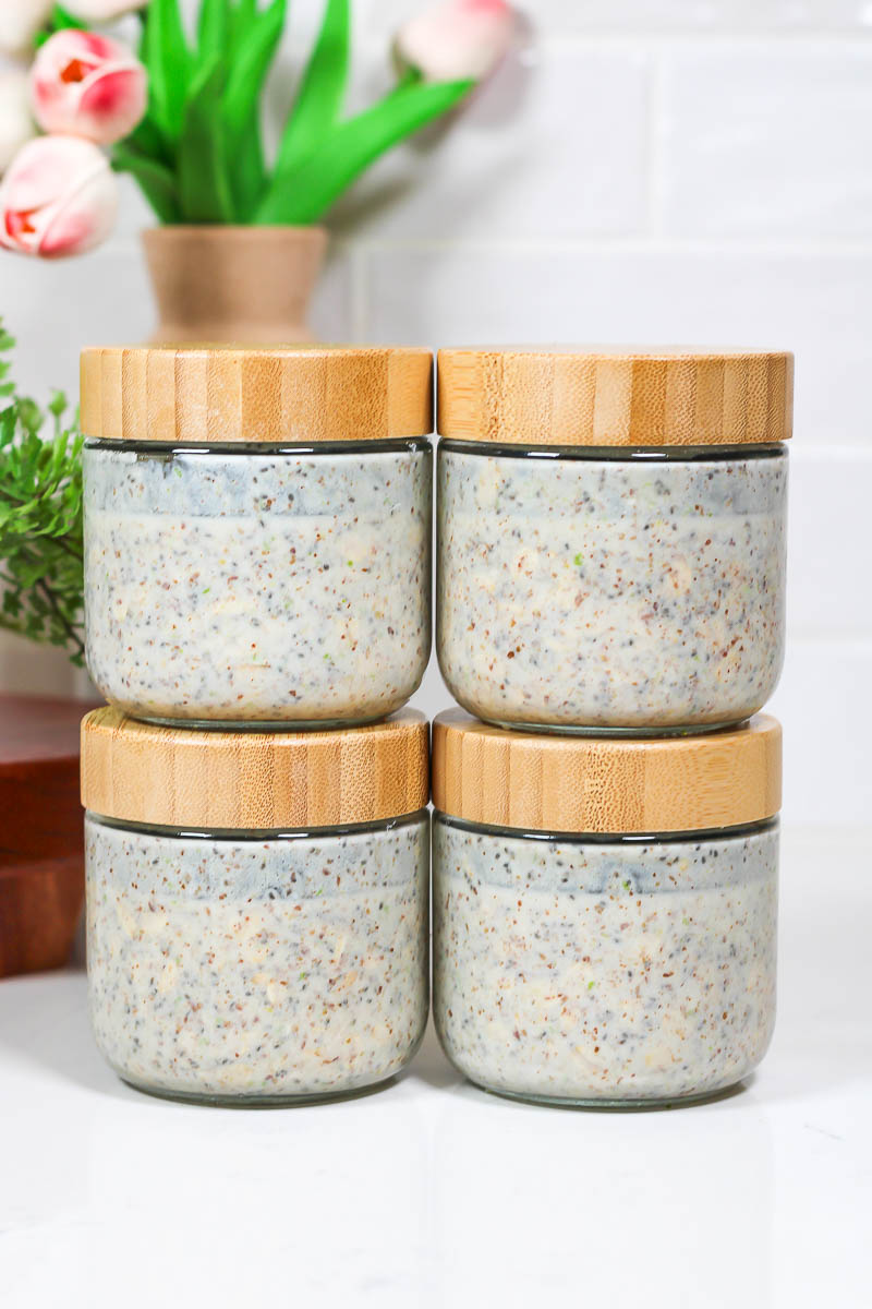 meal prep key lime pie overnight oats