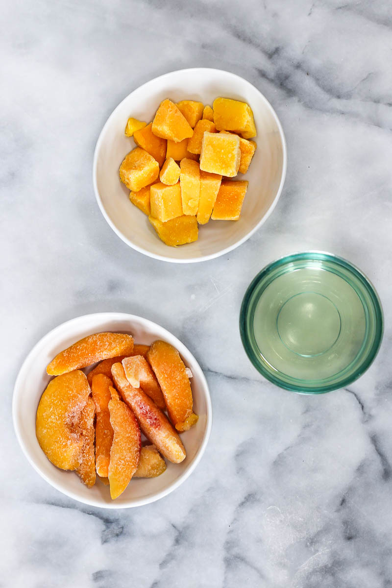 peach mango sorbet ingredients
