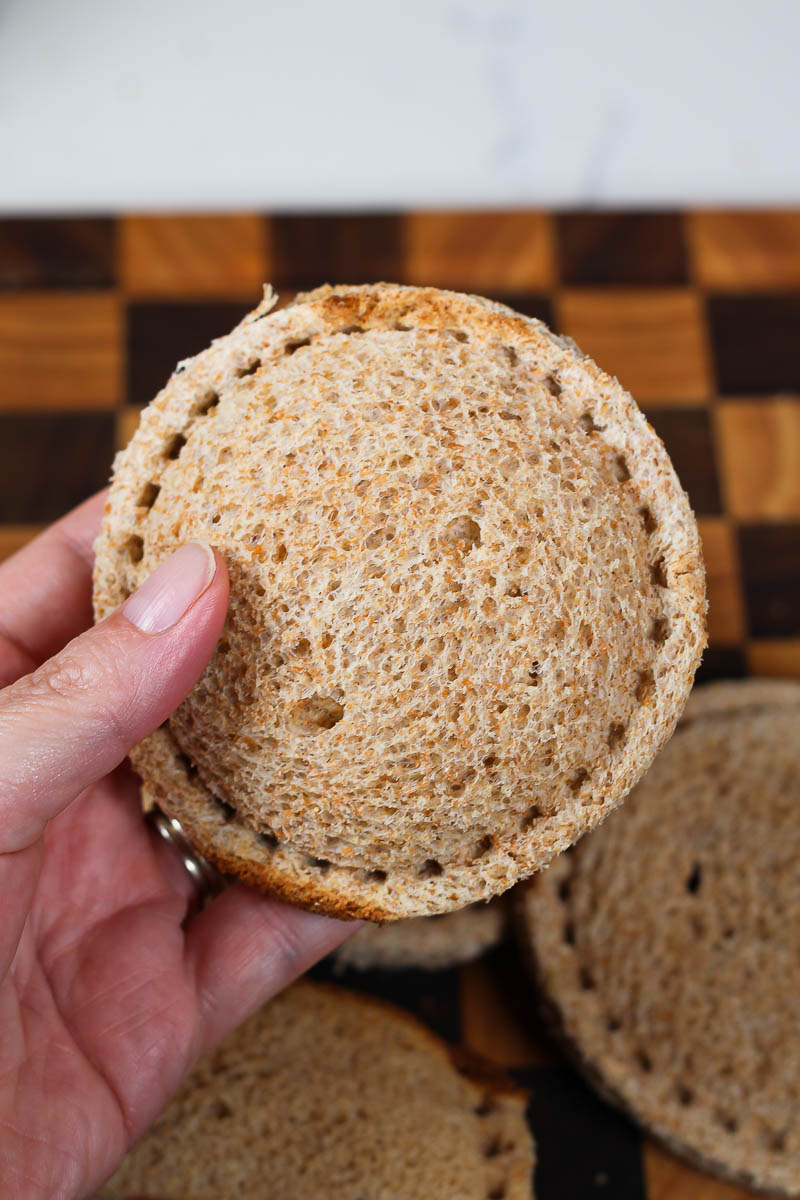 whole wheat homemade uncrustable