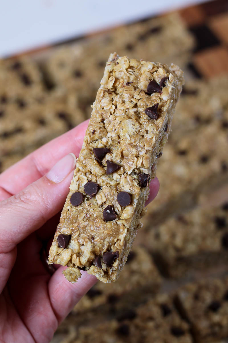 chewy nut free granola bars