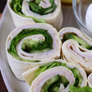 turkey and cheese roll ups