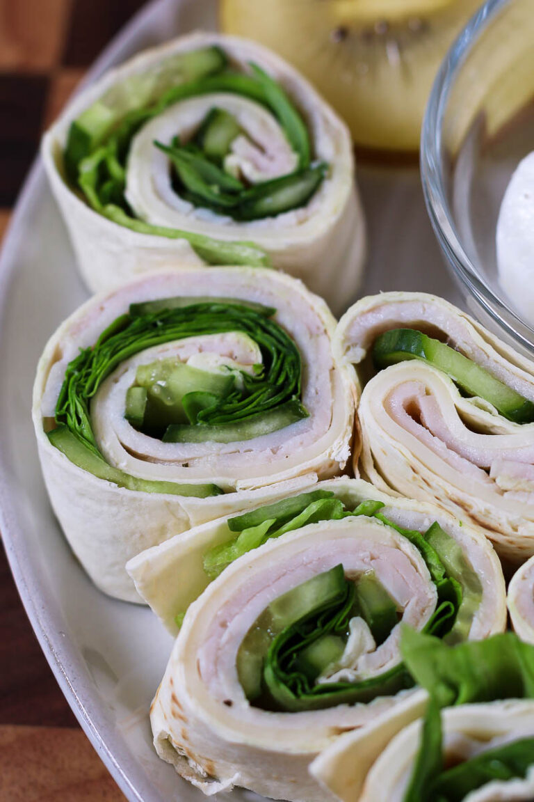 turkey and cheese roll ups