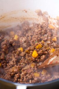 browning turkey for pumpkin chili