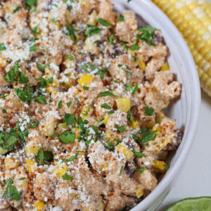 elotes pasta salad