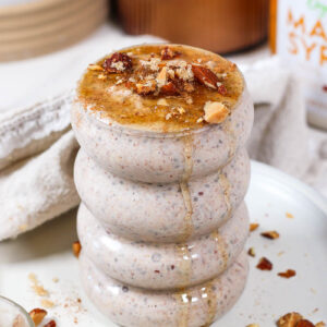 maple and brown sugar overnight oats