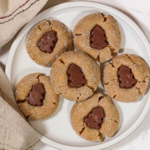 Peanut Butter Cup Cookies with Reese's trees
