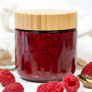 raspberry chia jam