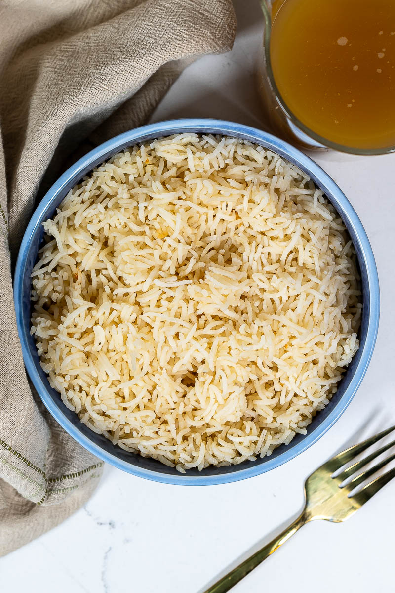 Finished Rice Bone Broth Rice | Nutrition to Fit