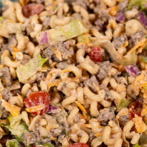 big mac pasta salad