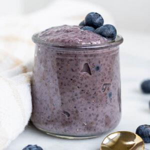 blueberry chia pudding