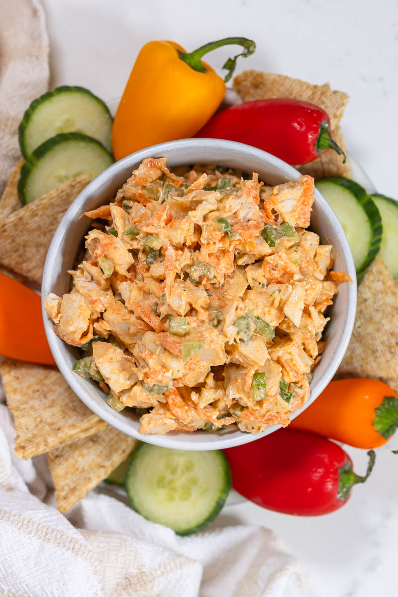 Buffalo Chicken Salad - Nutrition to Fit | Lindsey Janeiro