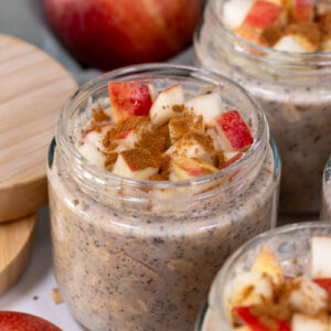 apple cinnamon overnight oats